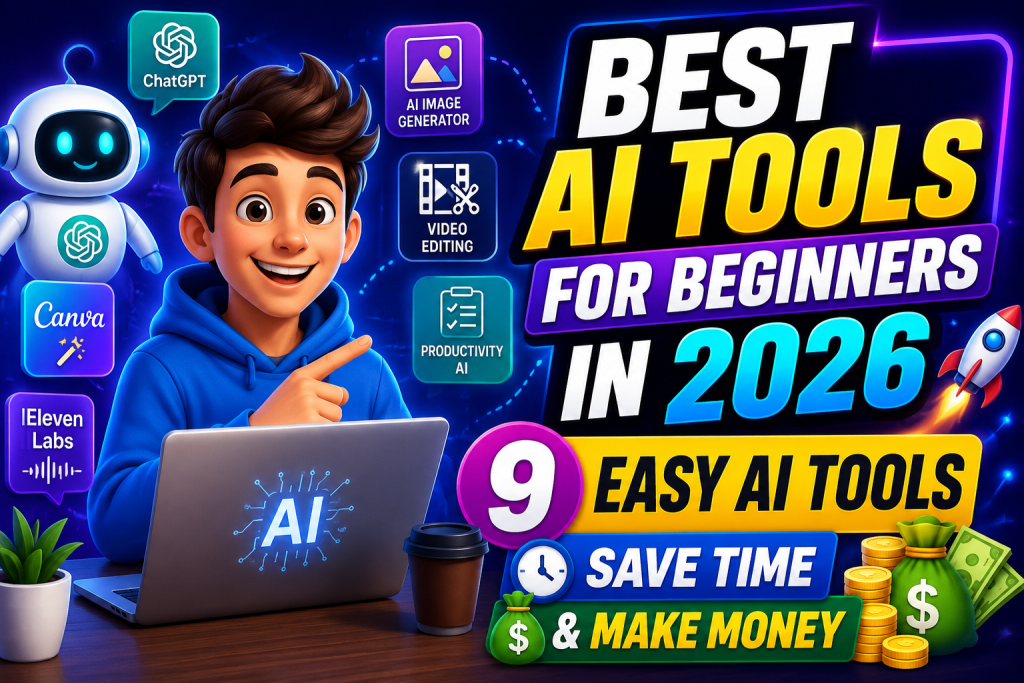Best AI Tools for Beginners in 2026: